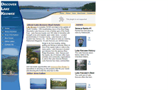 Desktop Screenshot of discoverkeowee.com